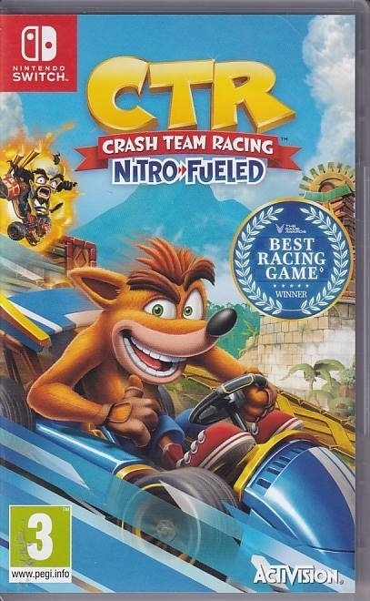 Crash Team Racing Nitro-Fueled - Nintendo Switch spil (A Grade) (Used) (eng)